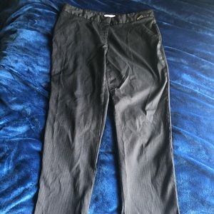 Calvin Klein striped women’s dress pants size 10